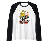I Have A Surprise for You Humour Irony Raglan Baseball Tee