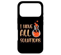 I Have All the Solutions - Chemist Chemistry Case for iPhone 17 Pro