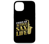 I Have An Active Sax Life Jazz Saxophone Case for iPhone 13