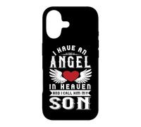 I Have An Angel In Heaven And I Call Him My Son Remembrance Case for iPhone 17