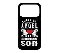 I Have An Angel In Heaven And I Call Him My Son Remembrance Case for iPhone 17 Pro