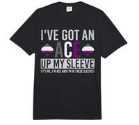 I Have an Ass in The Sleeve LGBTQ Queer Gift Asexual Comfort Colors Adult Heavyweight T-Shirt