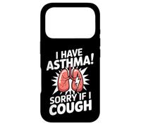 I Have Asthma Sorry If I Cough Asthma Awareness Case for iPhone 17 Pro