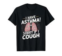 I Have Asthma Value Graphic T-Shirt, Men, Black, XL