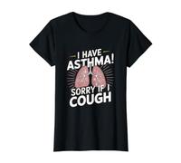 I Have Asthma Value Graphic T-Shirt, Women, Black, L