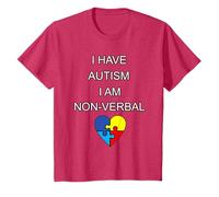 I have Autism and I am Non-Verbal - Design by Borgman T-Shirt