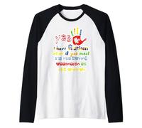 I have Autism, Stare if you must, autism awareness t shirt Raglan Baseball Tee