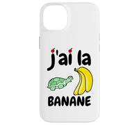I have Banana Turtle Drawing Fruits Vegetarian Sport Energy Case for iPhone 14 Plus
