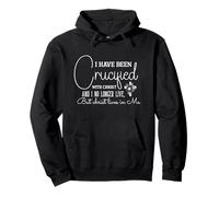 I HAVE BEEN Crucified WITH CHRIST Christian Faith Message Pullover Hoodie