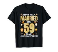 I Have Been Married for 59 Years 59Th Wedding Anniversary T-Shirt