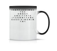 I Have Brought Peace, Freedom, Justice, And Security Coffee Cup Ceramic Classic Magic White Black Pink 330ml