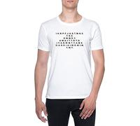 I Have Brought Peace Freedom Justice and Security Men T-Shirt White Round Neck XL