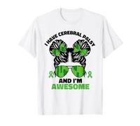 I Have Cerebral Palsy For Kids Girls Cp Awareness Month T-Shirt