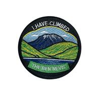 I Have Climbed The Ben Nevis Fully Embroidered Sew/Iron on Patch