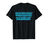 I Have Come Here to Chew Bubble Gum and Kick Ass and I'm All Value Graphic T-Shirt, Men, Black, XL