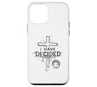 I have decided christian with cross baptism faith Case for iPhone 12 mini
