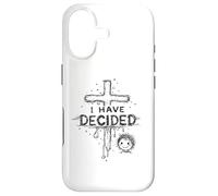 I have decided christian with cross baptism faith Case for iPhone 17