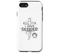 I have decided christian with cross baptism faith Case for iPhone SE (2020) / 7/8