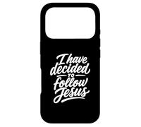 I Have Decided To Follow Jesus Christian Faith Case for iPhone 17 Pro