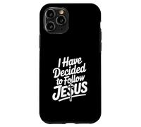 I Have Decided To Follow Jesus Inspirational Faith Case for iPhone 11 Pro