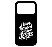 I Have Decided To Follow Jesus Inspirational Faith Case for iPhone 17 Pro