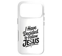 I Have Decided To Follow Jesus Inspirational Faith Case for iPhone 17 Pro