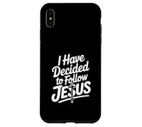 I Have Decided To Follow Jesus Inspirational Faith Case for iPhone XS Max