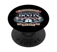 I Have Decided To Follow Jesus Shirt 2025 Baptized Baptism PopSockets Adhesive PopGrip