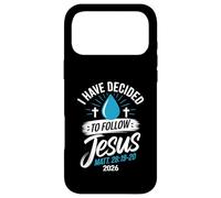 I Have Decided To Follow Jesus Shirt 2026 Baptized Baptism Case for iPhone 17 Pro Max