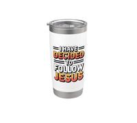 I Have Decided to Follow Jesus Stainless Steel Insulated Tumbler