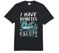 I Have Diabetes What's Your Excuse Disease Comfort Colors Adult Heavyweight T-Shirt