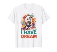 I Have Dream Martin Luther MLK Day Black History Month T-Shirt