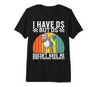 I Have DS Down Syndrome Awareness Kids Down Syndrome Gifts Premium T-Shirt