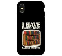 I Have Enough Discs Funny Disc Golf Case for iPhone X/XS