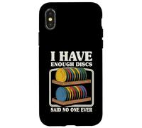 I Have Enough Discs Funny Disc Golf Case for iPhone X/XS