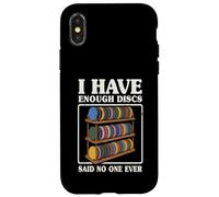I Have Enough Discs Funny Disc Golf Case for iPhone X/XS