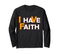 I Have Faith in IVF Month in Vitro Fertilization Infertility Long Sleeve T-Shirt