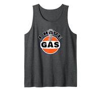 I Have Gas Tank Top, Men, Dark Heather Grey, X-Large