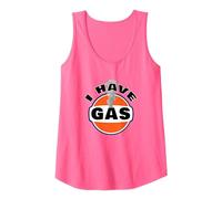 I Have Gas Tank Top, Women, Neon Pink, Medium