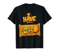 I Have Ginger Nuts Funny Rude Biscuit Pun T-Shirt