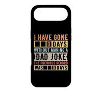 I Have Gone 0 Days Without Making A Dad Joke Father's Day Case for iPhone Air