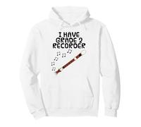 I Have Grade 2 Recorder, Music Exam Musician Funny Pullover Hoodie