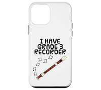 I Have Grade 3 Recorder, Music Exam Musician Funny Case for iPhone 12 mini