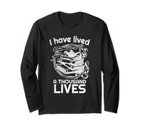 I Have Lived a Thousand Lives Tshirt | for Bibliophiles Long Sleeve T-Shirt