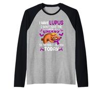 I Have Lupus Warrior I Dont Have The Energy Sloth To Pretend Raglan Baseball Tee