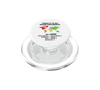 I have made it to all seven Continents PopSockets PopGrip for MagSafe