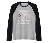 I Have Marched In Silence Storm Patriot Veteran Shirt Raglan Baseball Tee