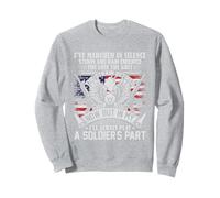I Have Marched In Silence Storm Patriot Veteran Shirt Sweatshirt