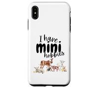 I Have Mini Hobbies - Miniature Hobby Farm Animal Funny Case for iPhone XS Max
