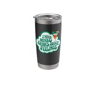 I Have Mixed Drinks About Feelings - Funny Drinking Cocktail Stainless Steel Insulated Tumbler